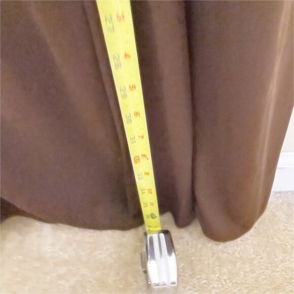 🤤✨Tanya Taylor Mocha Chocolate Brown Marla Long Sleeve Maxi Slit Dress 🤤✨ - Picture 7 of 13